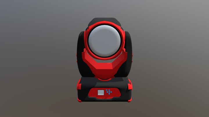 moving head light beam 7r 3D Model
