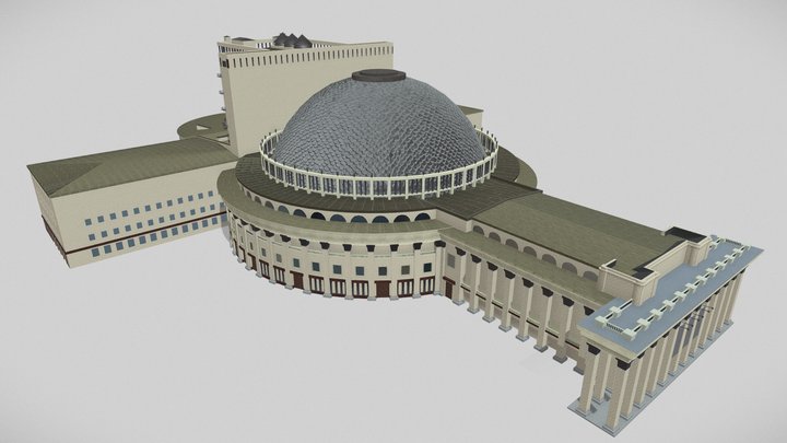 Opera Theatre 3D Model