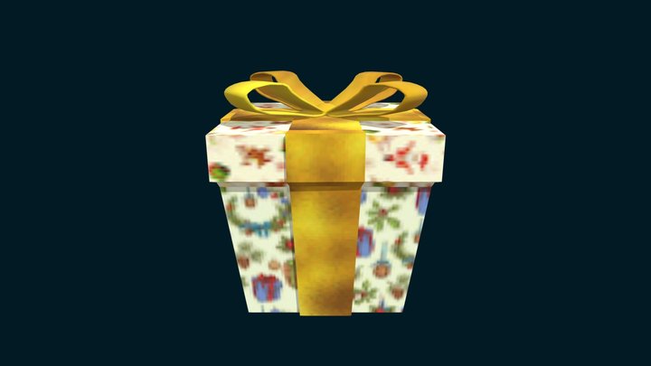 giftbox_2 3D Model