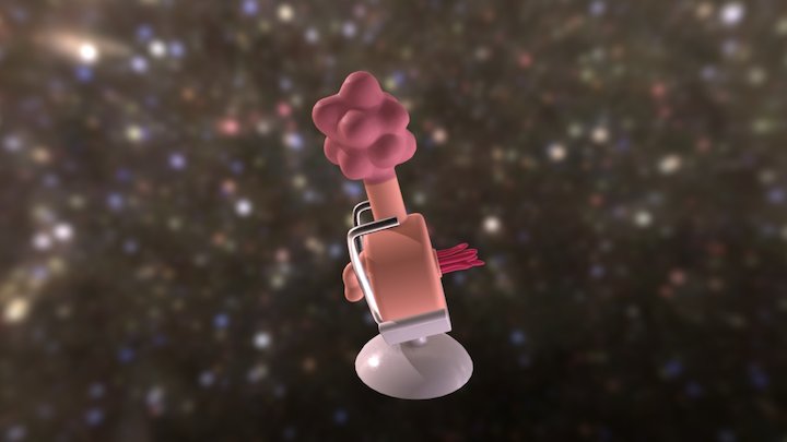 Rick Morty - Plumbus With Stand 3D Model