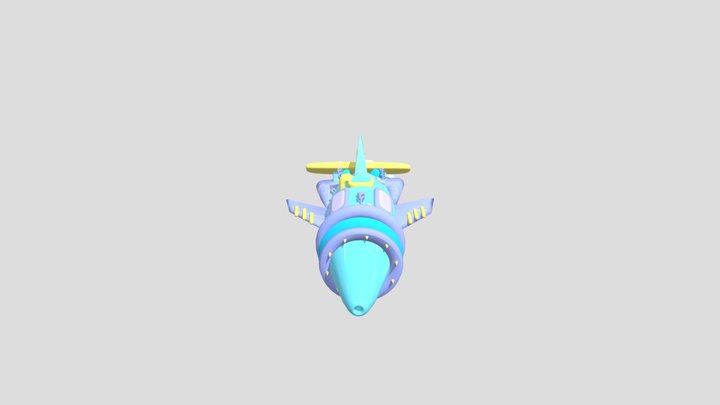B-21SPACESHIP 3D Model