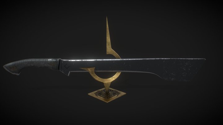 Sword Of Harkonnen 3D Model