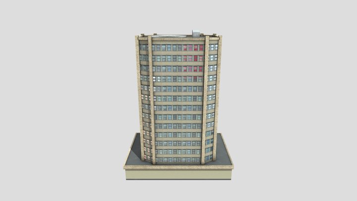 FBI Building 3D Model