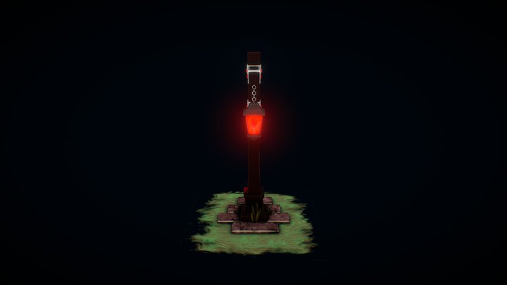 lampa_substance_uvw 3D Model