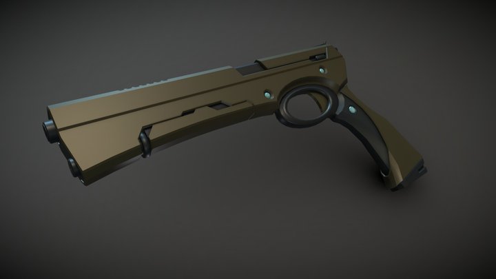 Gun 3D Model
