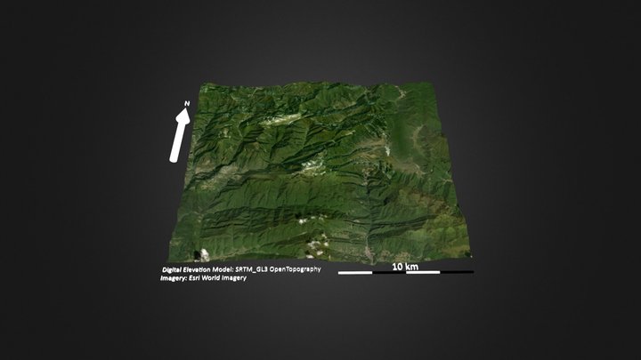 重庆阴条岭 – Free 3D Model STL