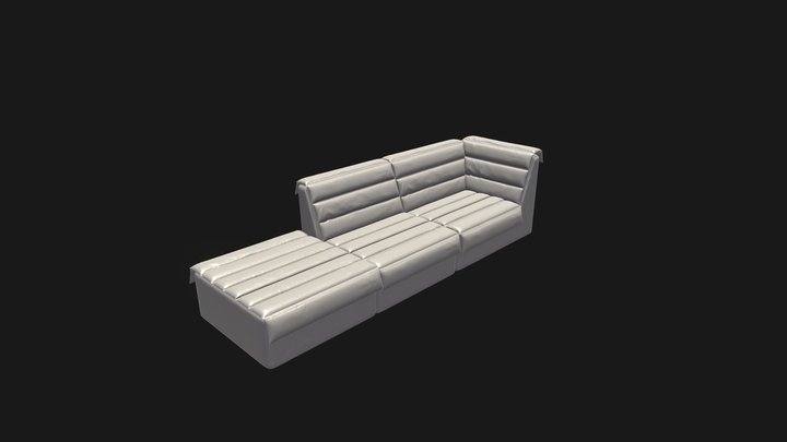 Sailor Sofa - Gubi Olsen Design 3D Model