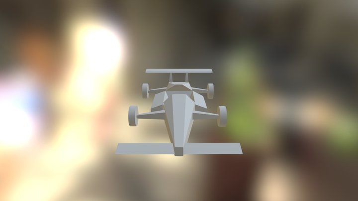 Formule 1 Auto FBX 3D Model