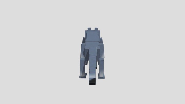 Wolf Model 3D Model