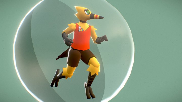 Diego - Tower Unite 3D Model