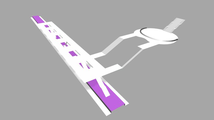 34th Street Hudson Yards Station 3D Model