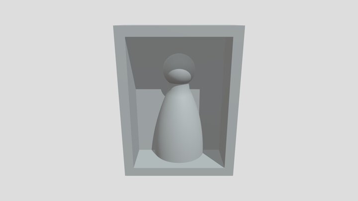 Checker mold (small) 3D Model