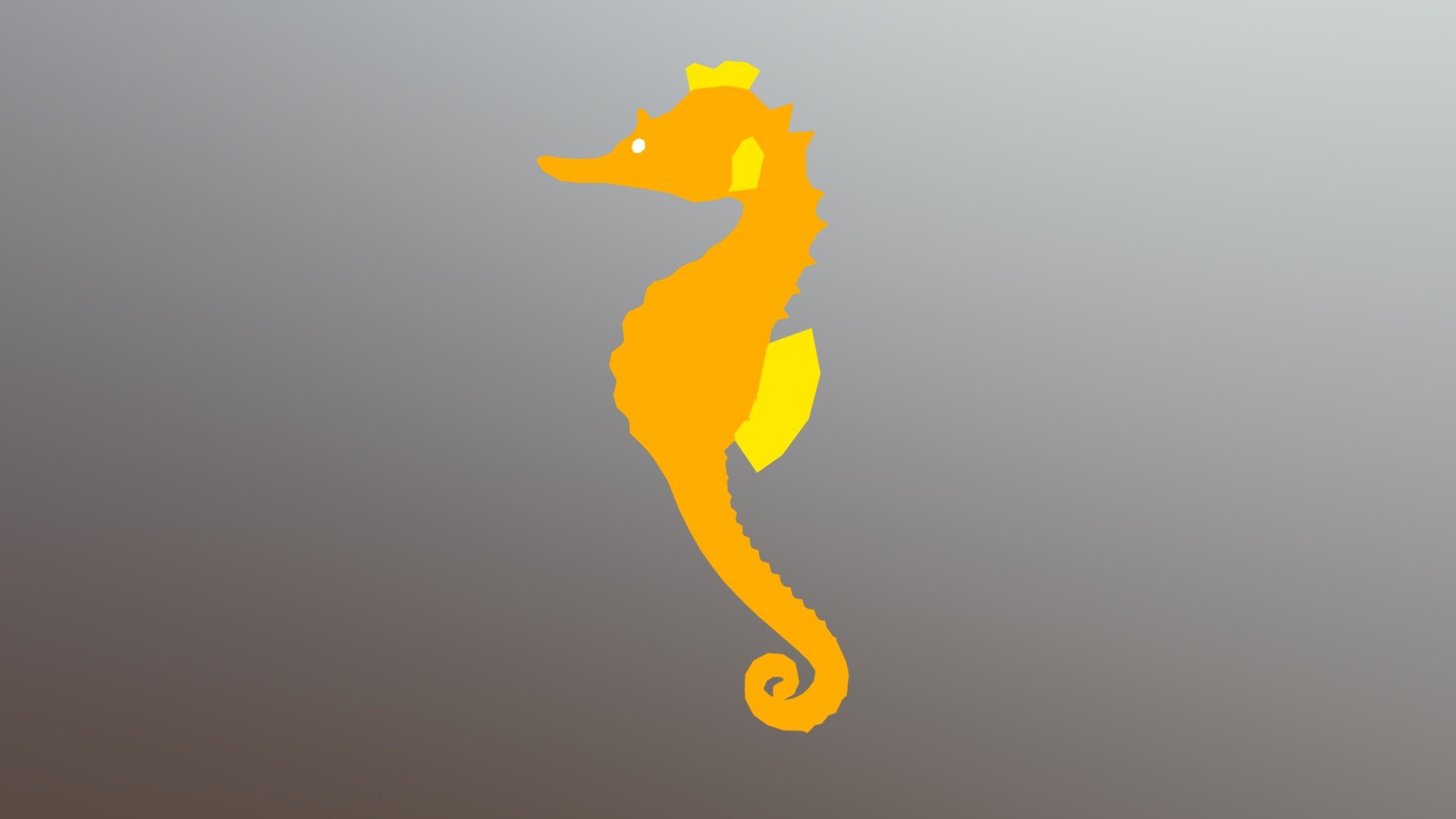 Seahorse - 3D model by mitogames [97c91ed] - Sketchfab