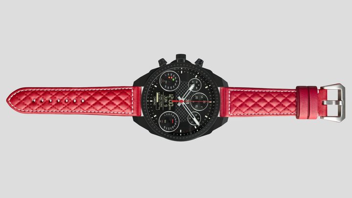 Bugatti Inspired Custom Luxury Timepiece – Kostenloses 3D-Modell STL
