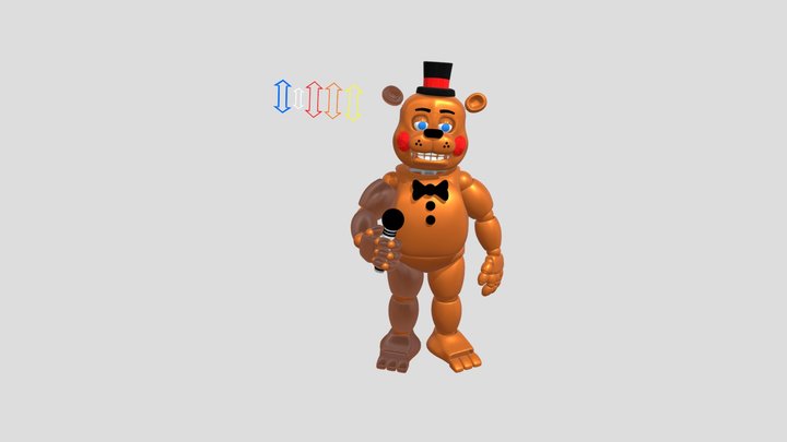 toy-freddy-movie 3D Model