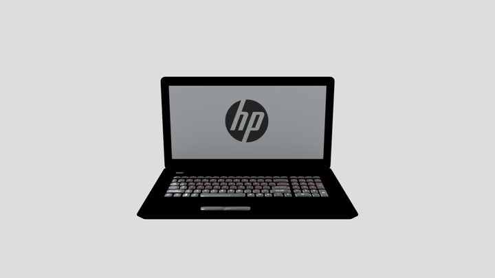 HP Laptop 3D Model