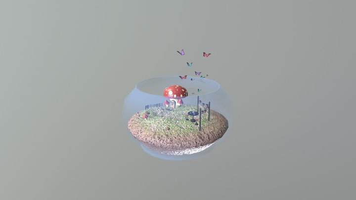 Diorama Project 3D Model
