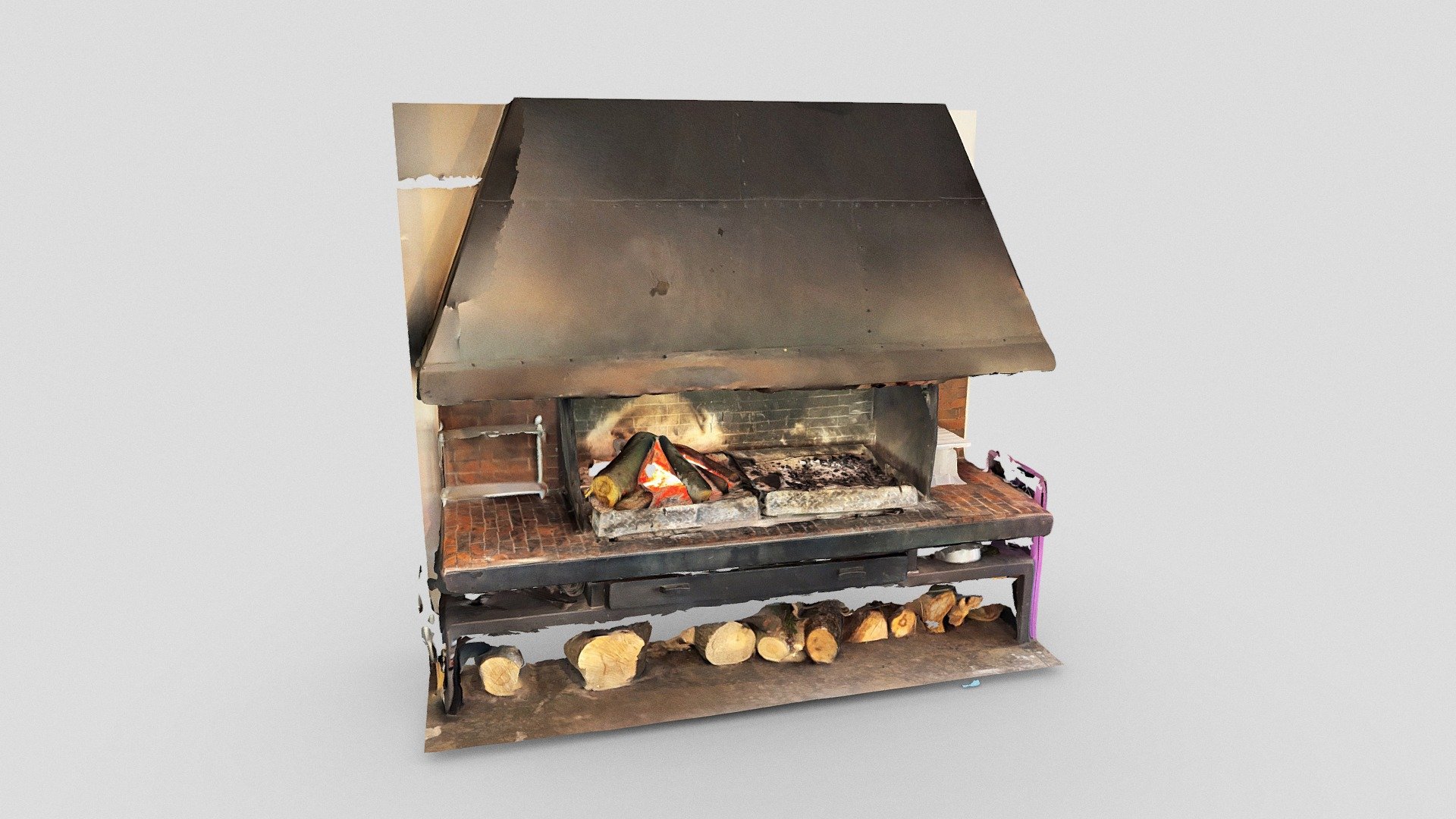 Fire place (Scaniverse)