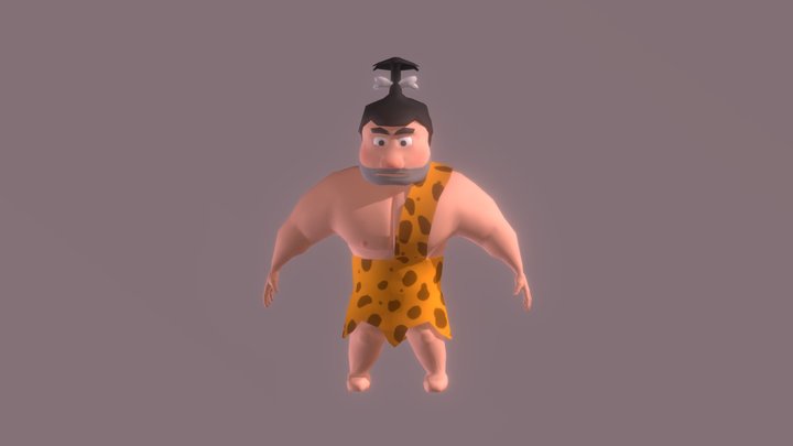 Caveman 3D Model
