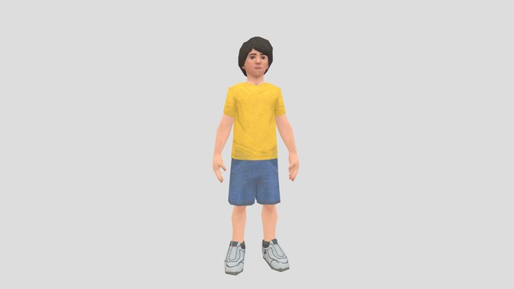 Ice Scream 6 J 3D Model