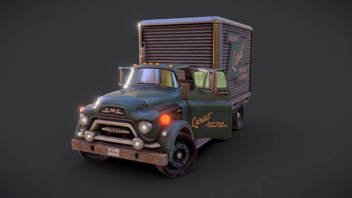 Lariat's Truck 3D Model