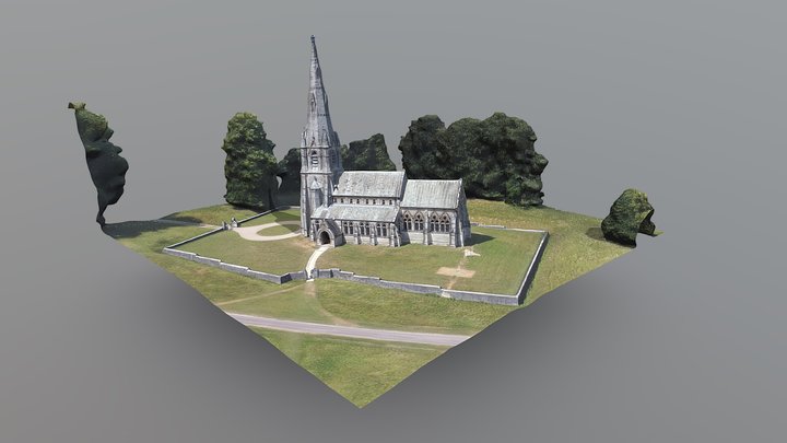 St Marys Church | Studley Royal | 01.08.22 3D Model