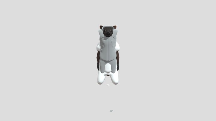 RockyRCoon Rocket Raccoon 3D Model 3D Model