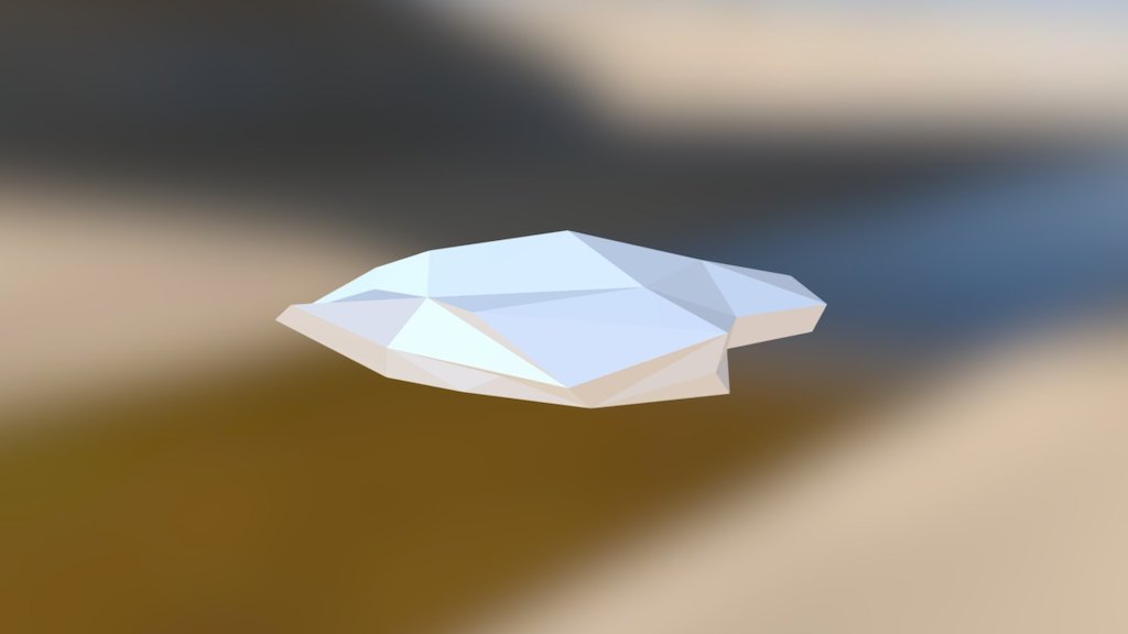 Low Poly Storm Cloud