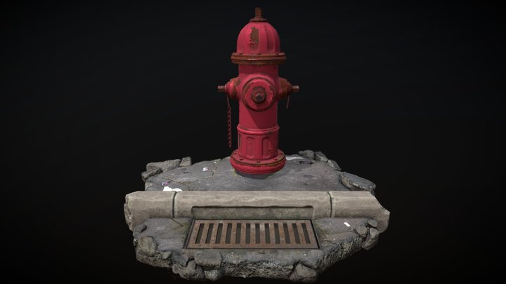 Fire hydrant 3D Model