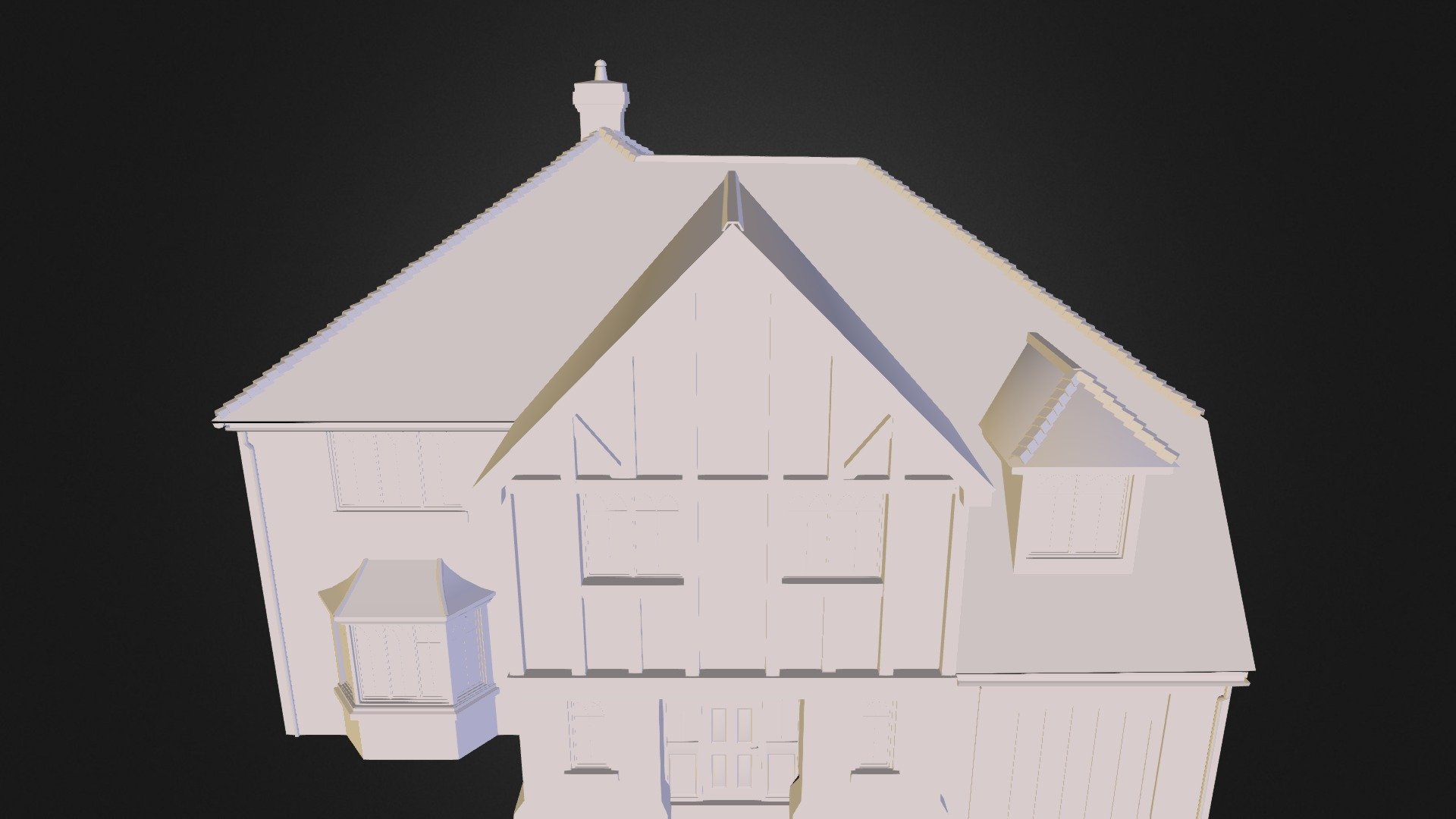 3d House Labeled - 3D model by tylersuard [97cef4f] - Sketchfab
