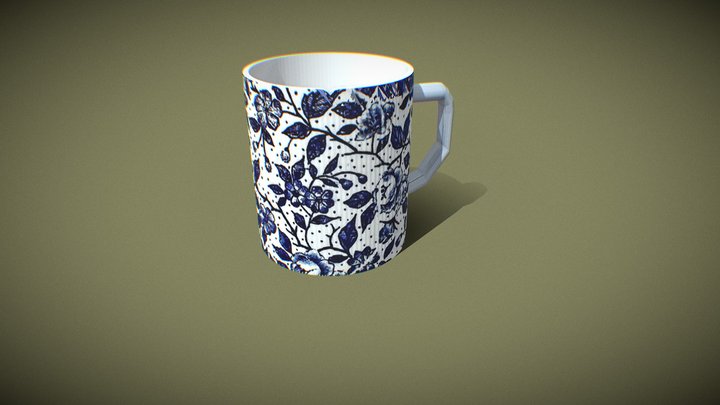 chinese cup 3D Model