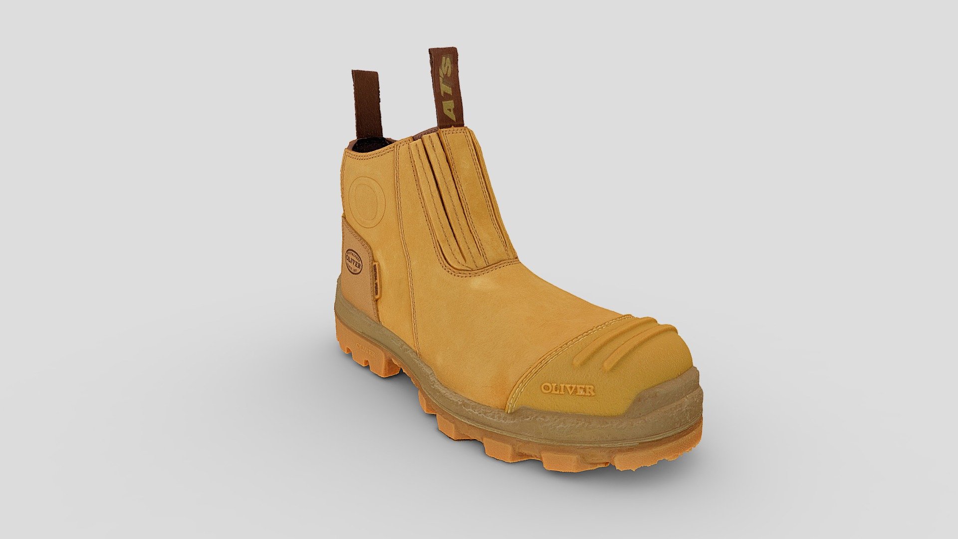 AT 54-522 Wheat Elastic Sided Boot