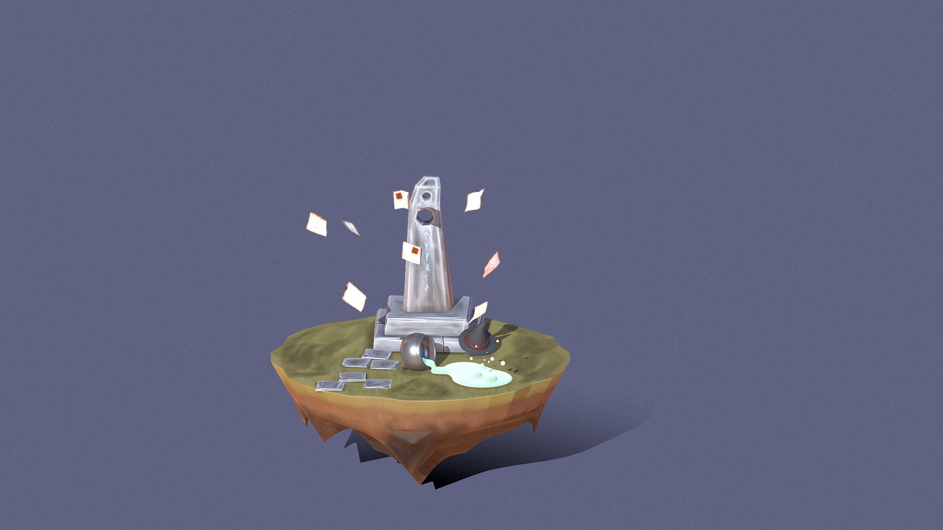 Witch Stone Sketchfub