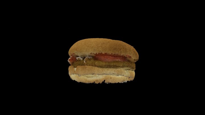 JK Burger 3D Model