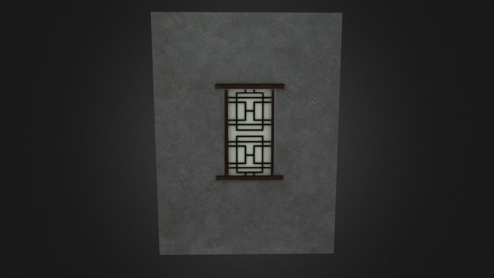 Wall&Window 3D Model