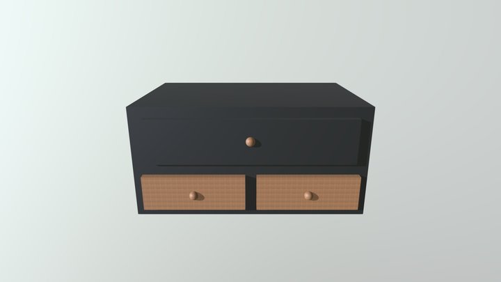 Lemari Jadi 3D Model