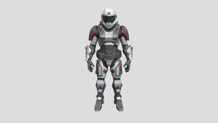 Sentinel Armor 3D Model