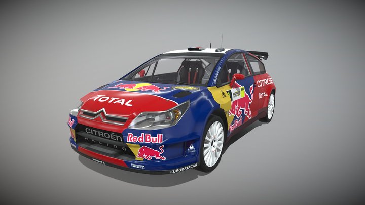 Citroen C4 WRC Red Bull 2007