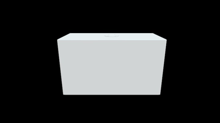 Dura-cast 102018 Wfitting And Lid 4inWhitewhite 3D Model