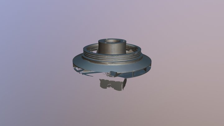Logicad- Raw Scan Impeller Int 3D Model