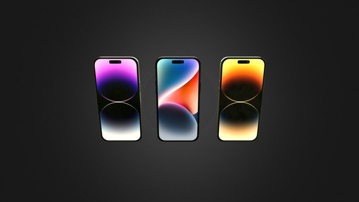 Iphone14 Pro Max 3D Model