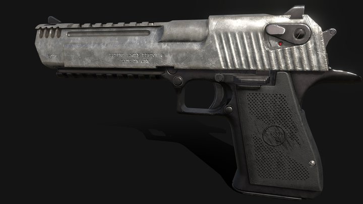 Deser Eagle L6 3D Model