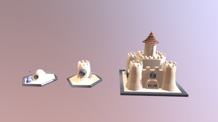 Torre de Areia/ Sand Tower 3D Model