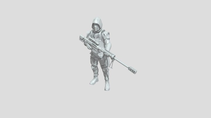 Snaiper Warface class – Modello 3D gratuito STL