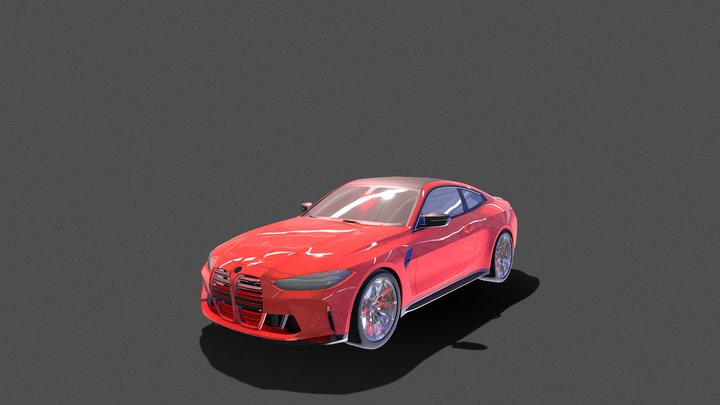 BMW m4 3D Model