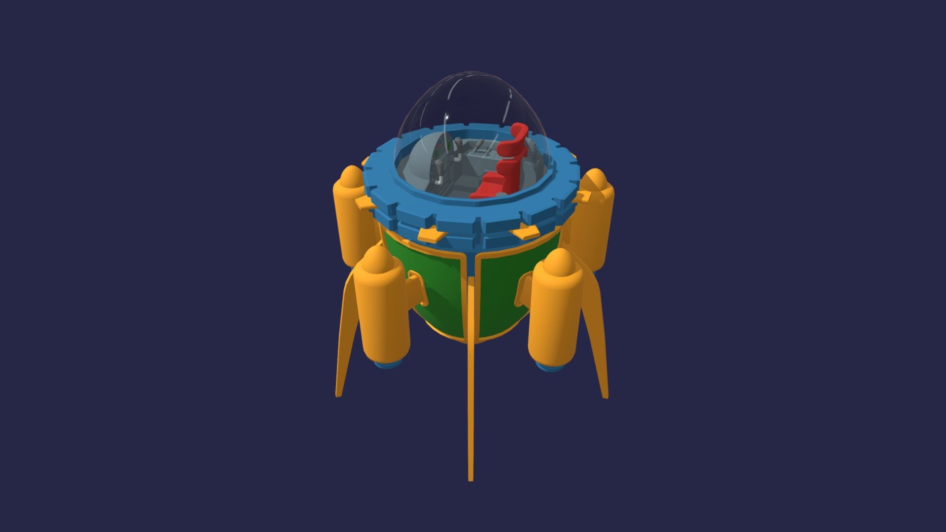 Time Machine Trunks | Dragon Ball - 3D model by Yeray Muñoz ...