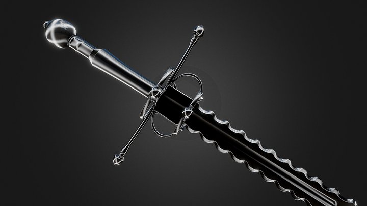 Zweihander Flamberge