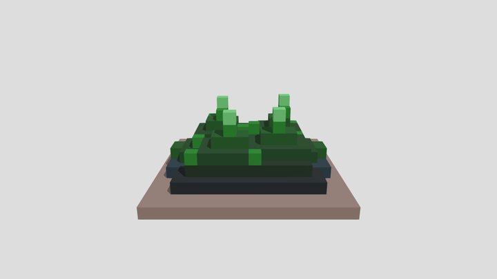 Marine Moss - Voxel 32x32 – Modèle 3D gratuit STL