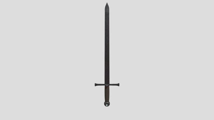 broadsword, roblox 3D Model