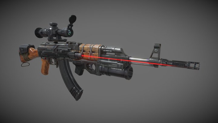 AKS_47 3D Model